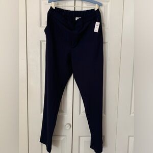 NWT. Gap L Tall Navy Trousers